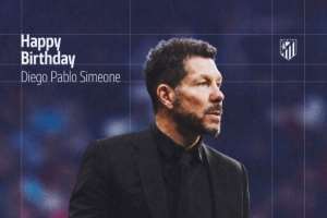 皇冠体育投注-西蒙尼迎来55岁生日,马竞官方社媒送上祝贺:生日快乐♥️